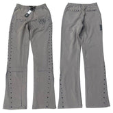 HUDSON- STAR STONE FLEECE FLARE JOGGER GREY